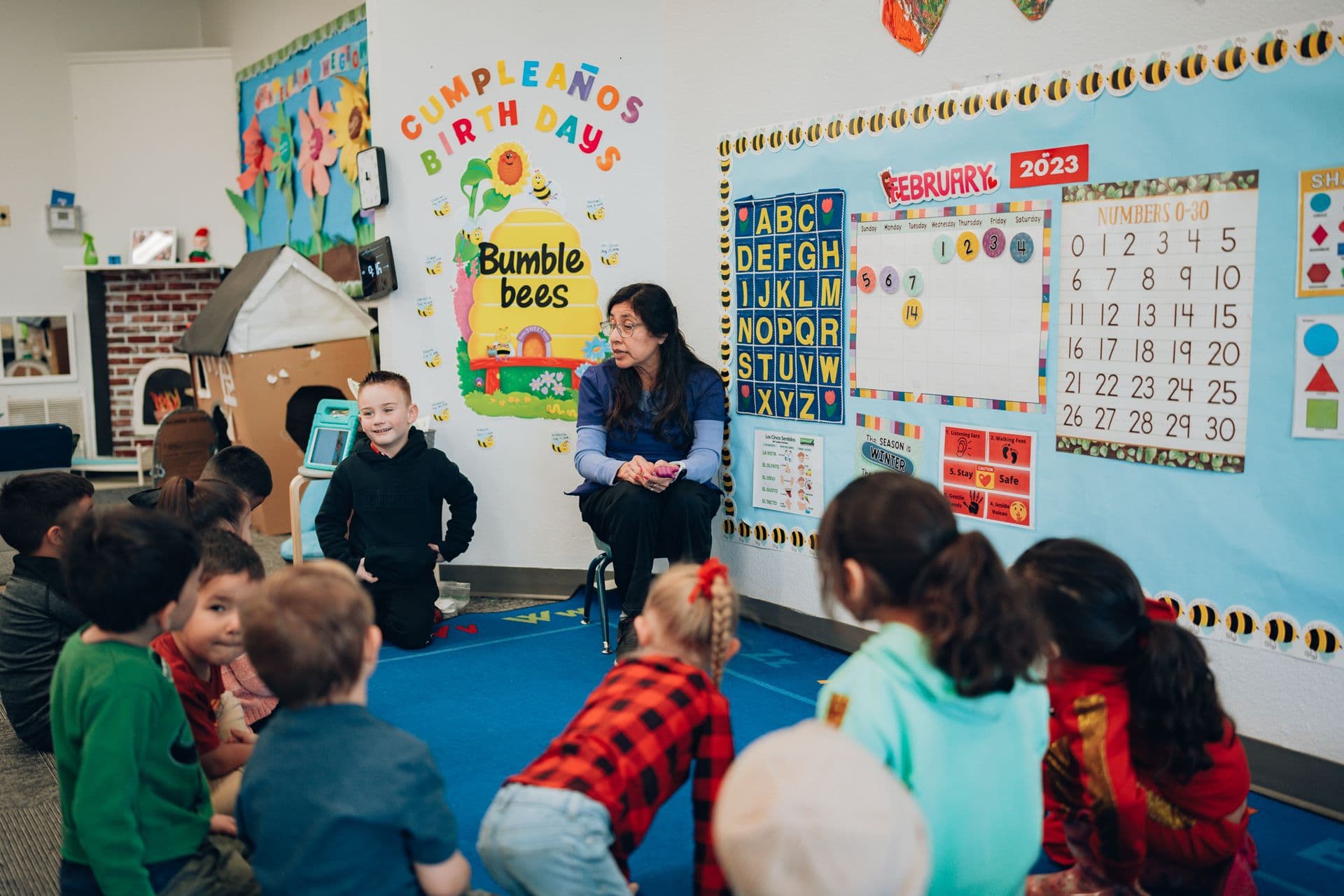 Children learning together